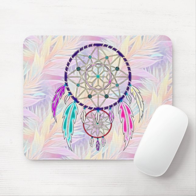 Boho Breeze Mousepad (With Mouse)