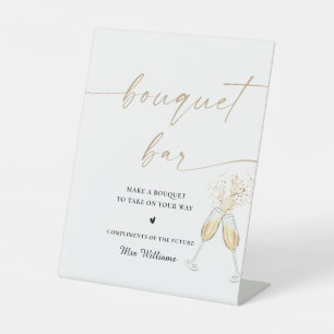 Boho Bridal Shower Bouquet Bar Sign