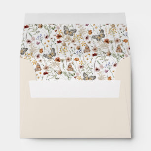 Boho Bridal Shower Envelope