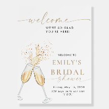 Boho Bridal Shower Foam Boards