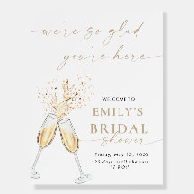 Boho Bridal Shower Foam Boards
