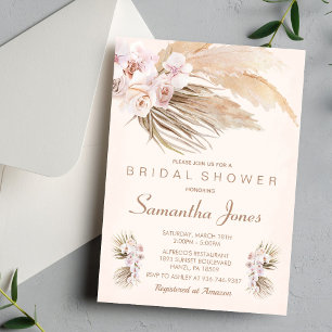 Boho Bridal Shower Invitation