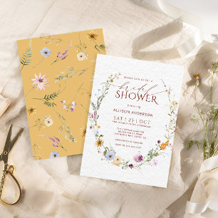 Boho Bridal Shower Invitation