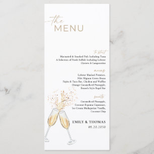 Boho Bridal Shower Menu