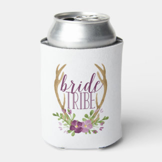Boho Bride Tribe Can Cooler