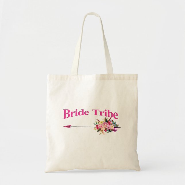 Boho Bride Tribe Tote Bag (Front)
