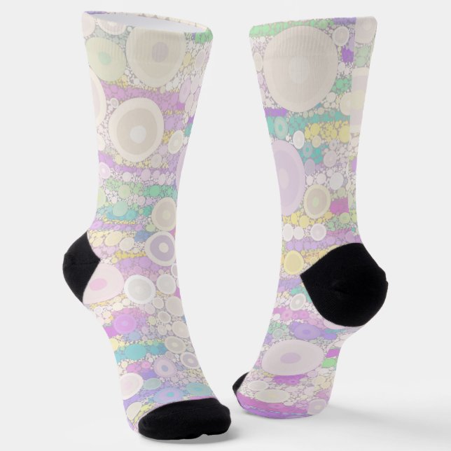 Boho Bubbles Socks (Angled)