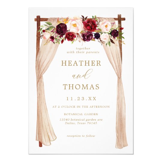 Wedding Paper Suite Burgundy - Etsy