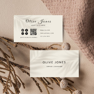 Boho Business Card