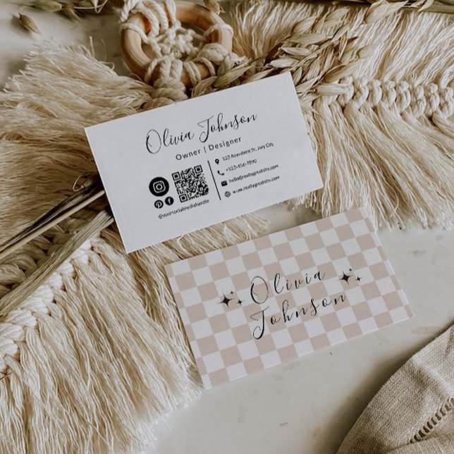 Boho Business Card Template (Boho Business Card Template)