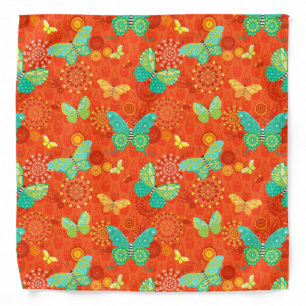 Boho Butterflies Bandana