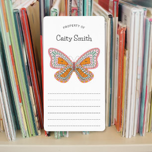 Boho Butterfly property of Label