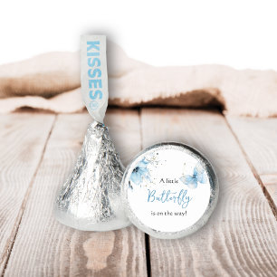 Boho Butterfly Wildflower Floral Boy Baby Shower Hershey®'s Kisses®