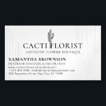 Boho Cactus Desert Flower  Business Card Magnet<br><div class="desc">Embrace the serene beauty of the desert with our Boho Cactus Desert Flower Business Card. Featuring a unique blend of vibrant cacti and delicate desert blooms, this design captures the essence of Southwestern charm. Perfect for creatives, nature enthusiasts, or anyone looking to make a memorable impression, our business card offers...</div>