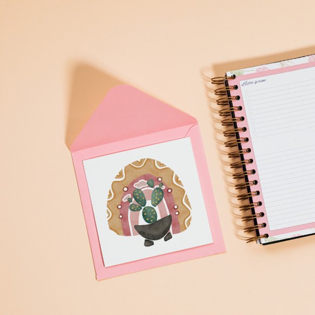 Boho Cactus Rainbow: Vibrant Desert Vibes (Creator Uploaded)