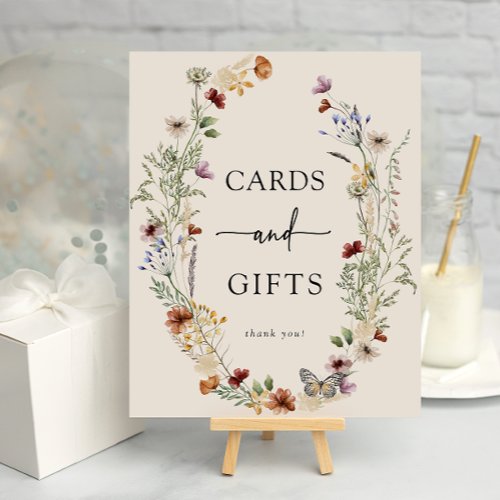 Boho Cards and Gifts Poster