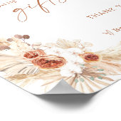 Boho Cards and Gifts Sign | Arch Pampas Grass (Corner)
