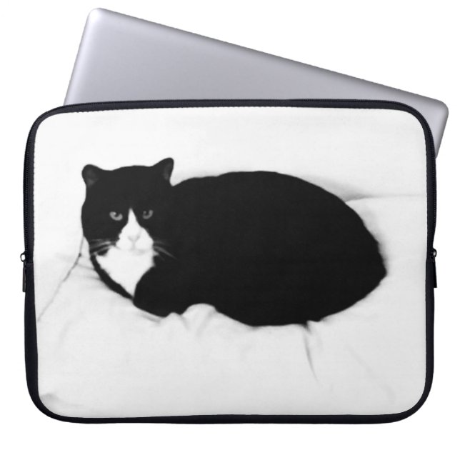 Boho Cat  Laptop Sleeve (Front)