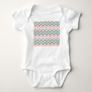 Boho Chevron Baby Bodysuit