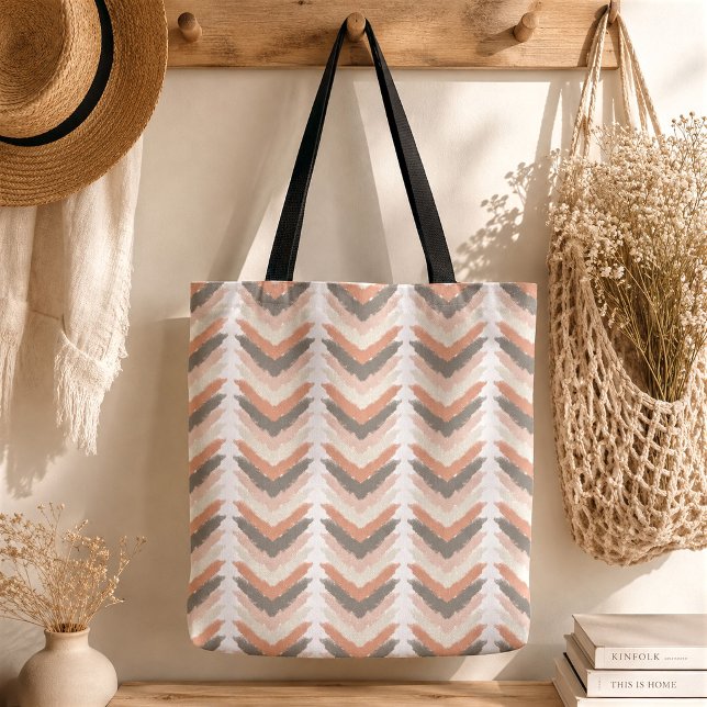 Boho Chevron Tote Bag (Creator Uploaded)