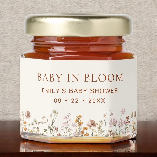 Boho Chic Baby in Bloom Wildflower Baby Shower