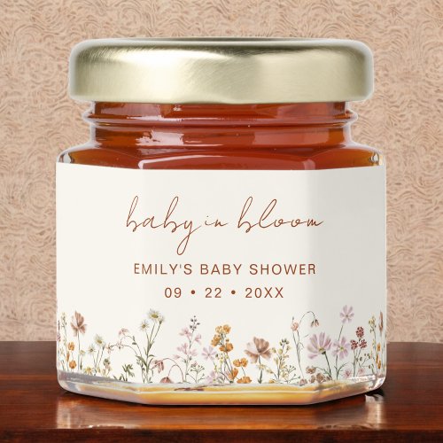 Boho Chic Baby in Bloom Wildflower Baby Shower