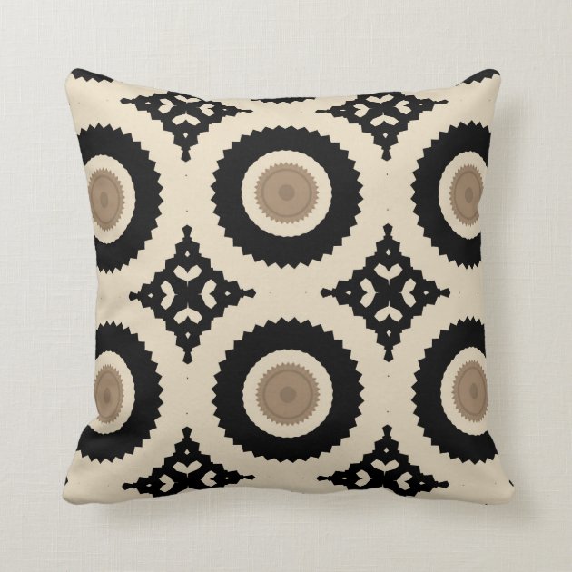 geometric pattern throw pillows