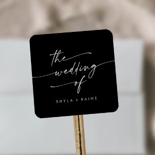 Boho Chic COLOR EDITABLE Wedding Envelope Seals