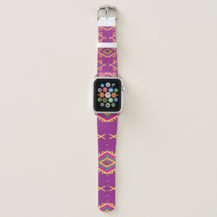 Boho Chic: Ethnic Seamless Ornament Apple Watch Band