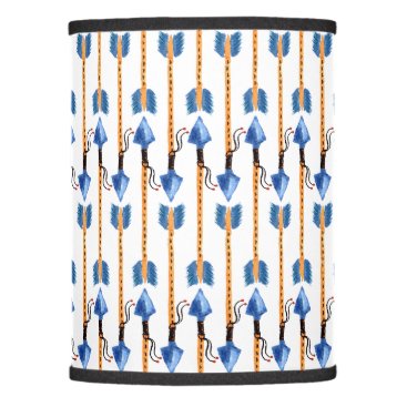 boho chic feather arrow native pattern lamp shade