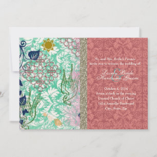 Boho Chic Gypsy Ragbag Wedding Invitations
