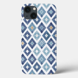 Boho Chic Modern Rhombus iPhone 13 Case