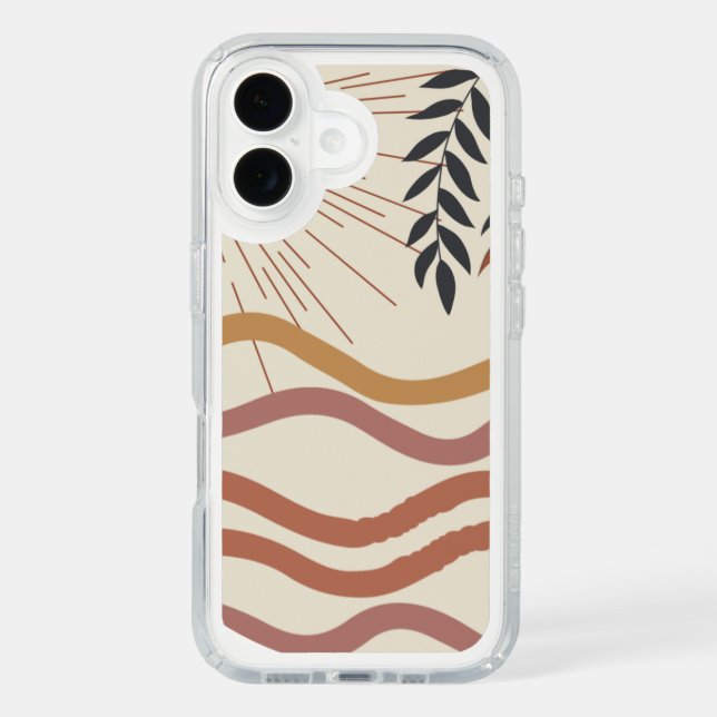 Boho Chic Pattern Phone Case | Unique Artistic Des (Front)
