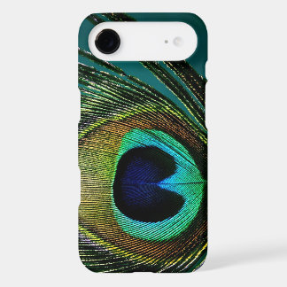 Boho Chic Peacock Plume Aesthetic Modern Photo iPhone 17 Air Case