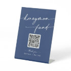 Boho Chic Royal Blue Wedding Honeymoon Fund