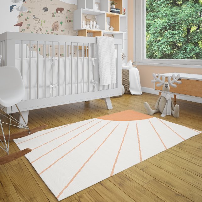 Boho Chic Sunshine Nursery Rug (Boho Chic Sunshine Nursery Rug)