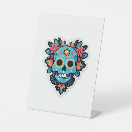 Boho Chic Wedding Invitation Pedestal Sign