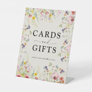 Boho Chic Wildflower Baby Shower Sign