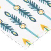 boho chic yellow blue arrows table cover tablecloth (Angled)