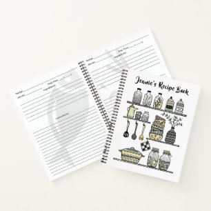 Boho-chic yellow kitchen decor Recipe Book