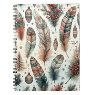 Boho Christmas Notebook