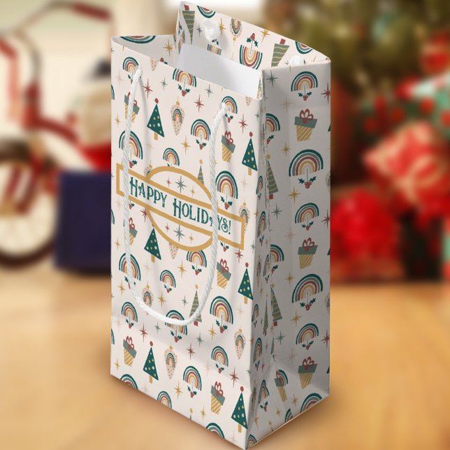 Boho Christmas Small Gift Bag (Creator Uploaded)