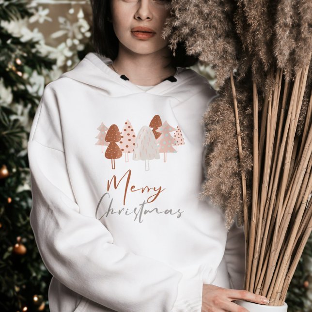 Boho Christmas Tree Hoodie – Hygge Holiday Style (Creator Uploaded)