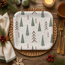 Boho Christmas Tree Pattern 