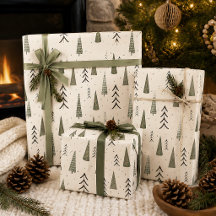 Boho Christmas Tree Pattern 