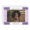 Boho Christmas Watercolor Tiles | Purple | Photo