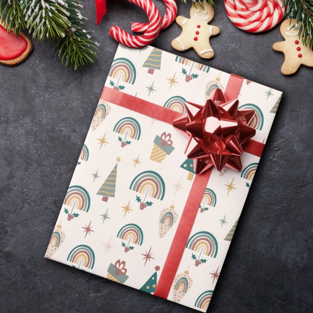 Boho Christmas Wrapping Paper (Creator Uploaded)