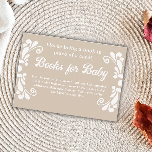 Boho Cielito Lindo Mexican Baby Shower Game Enclosure Card