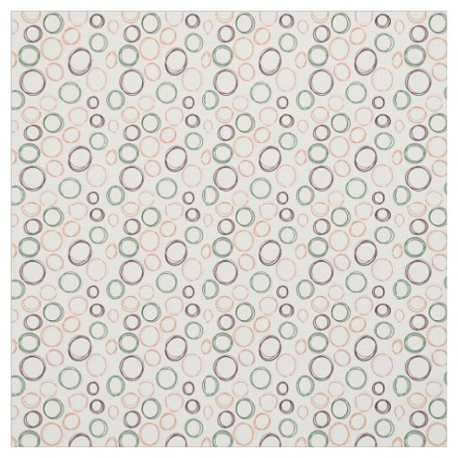 Boho Circles  Fabric