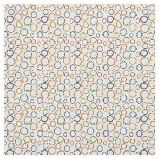 Boho Circles  Fabric